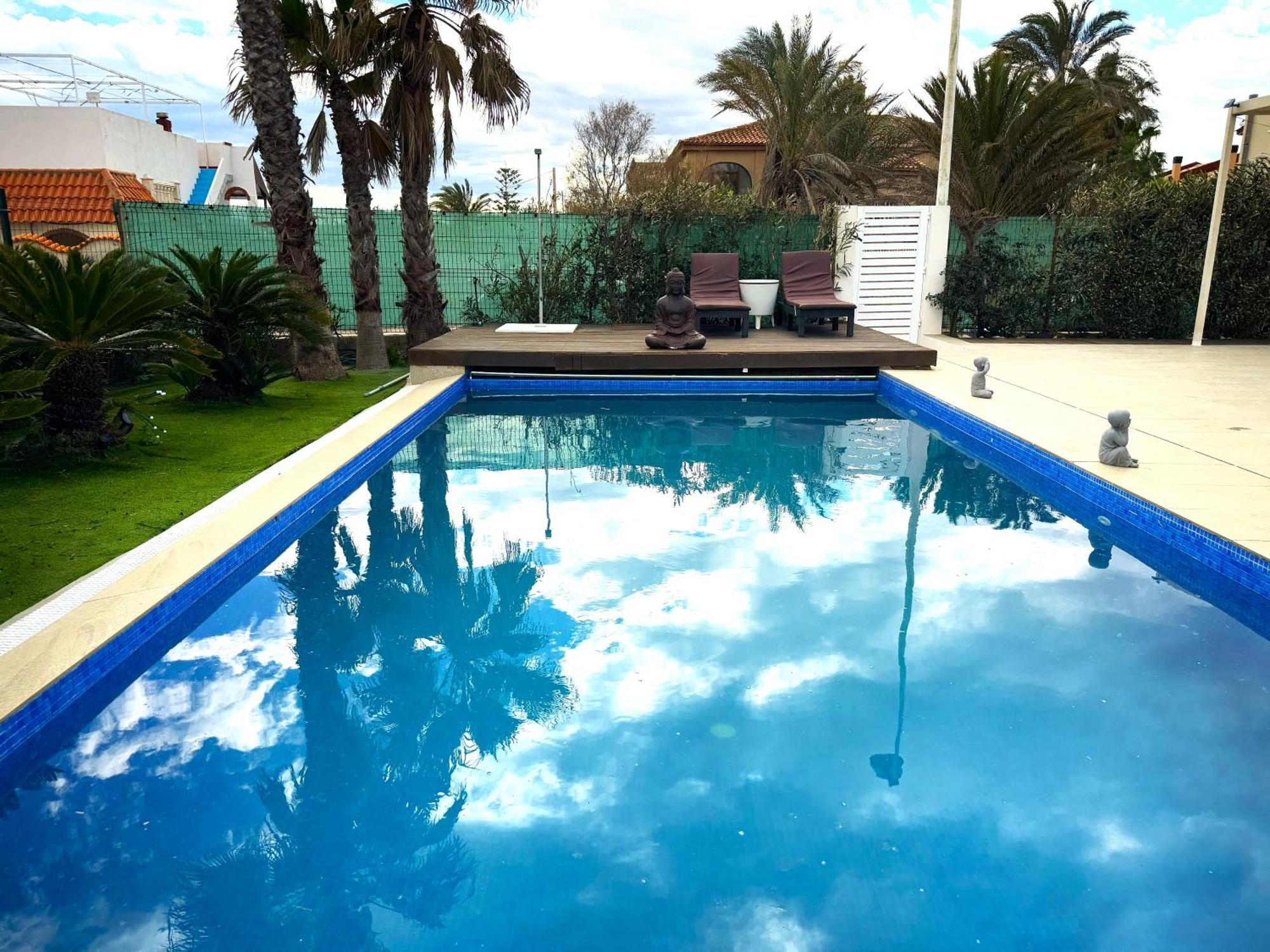 Villa Casa Del Mar, Piscina Privada Frente Al Mar à Cullera Extérieur photo