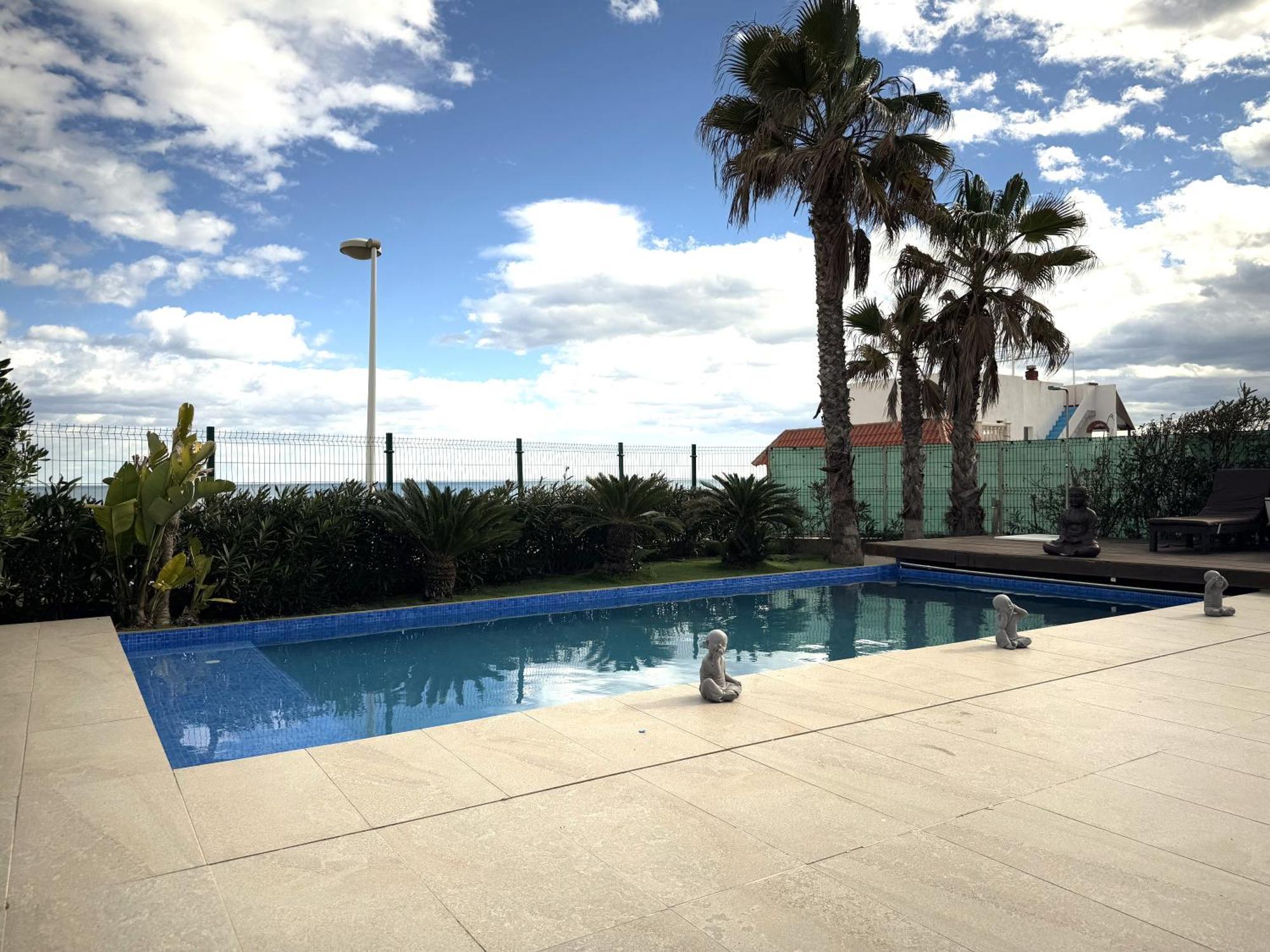 Villa Casa Del Mar, Piscina Privada Frente Al Mar à Cullera Extérieur photo